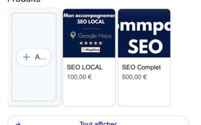 Comment afficher le tarif à ma fiche Google ?