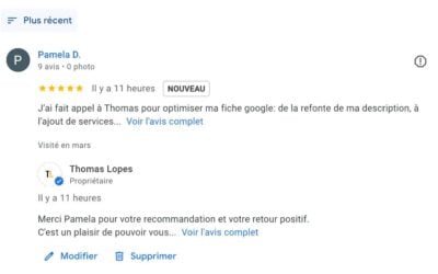Comment afficher facilement les avis google les plus récents ?
